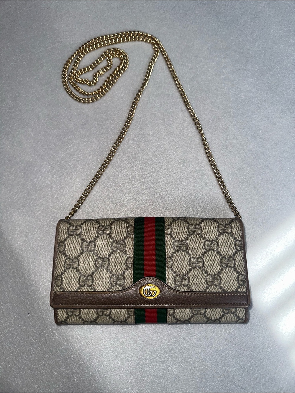 Gucci Ophidia wallet on chain